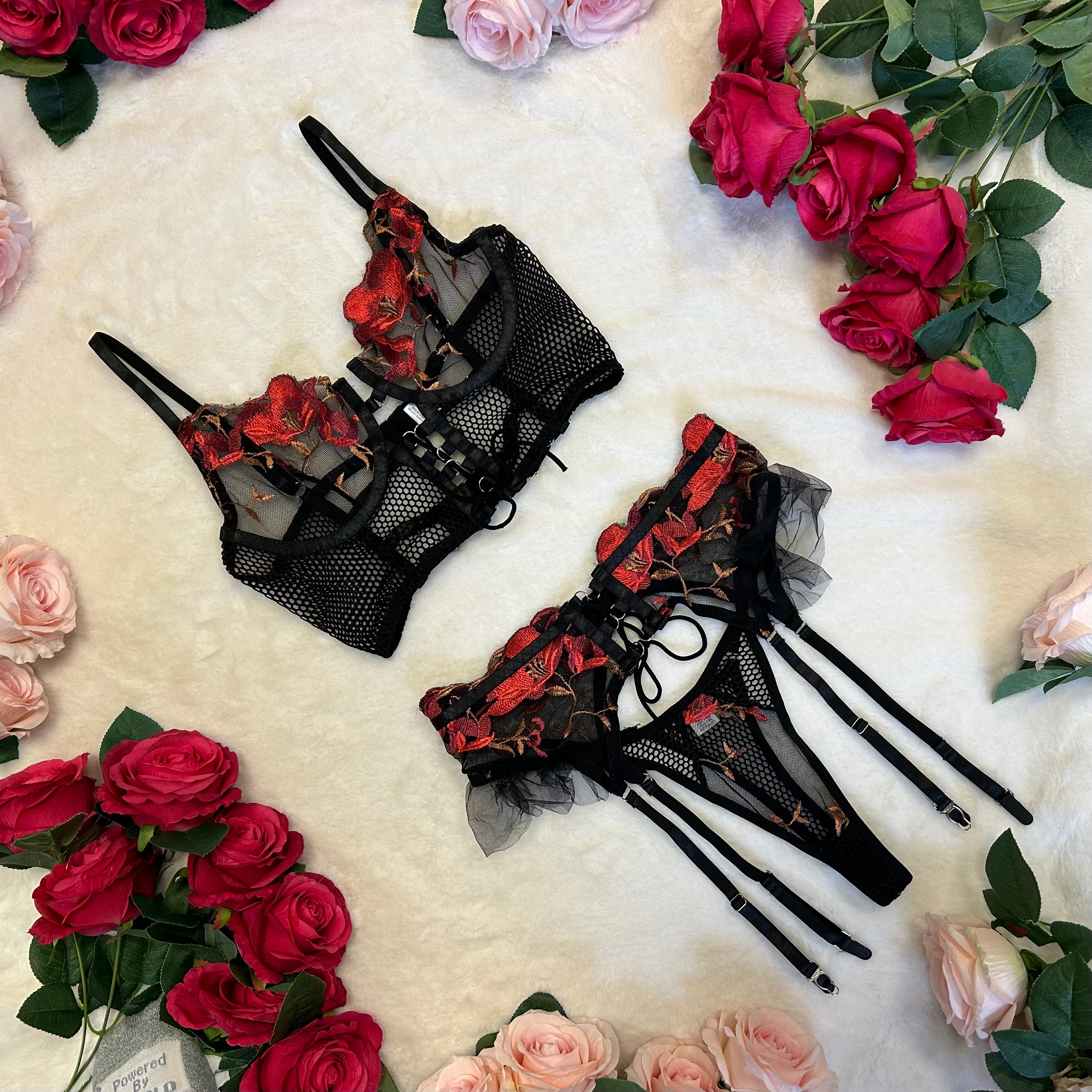 Cherry Cola Set Liliosa Lingerie Cherry Cola Set Liliosa Lingerie
