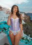 Be Mine Corset Purple & Blue