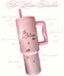 Liliosa Pink Floral Insulated Tumbler