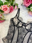 🖤🍭 Liliosa Candy Shop Exclusive – Midnight Lace Corset Set 🍭🖤