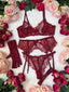 CRIMSON CURSE 5-PIECE LINGERIE SET 🩸🥀