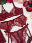 CRIMSON CURSE 5-PIECE LINGERIE SET 🩸🥀