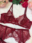 CRIMSON CURSE 5-PIECE LINGERIE SET 🩸🥀