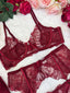 CRIMSON CURSE 5-PIECE LINGERIE SET 🩸🥀
