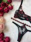 VAMPIRE'S KISS ROSE LINGERIE SET 🥀🩸