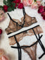 WEB OF DESIRE LINGERIE SET 🕷️🖤
