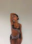 Feline Temptation – Leopard Print Lace Lingerie Set with Suspender Belt & Stockings