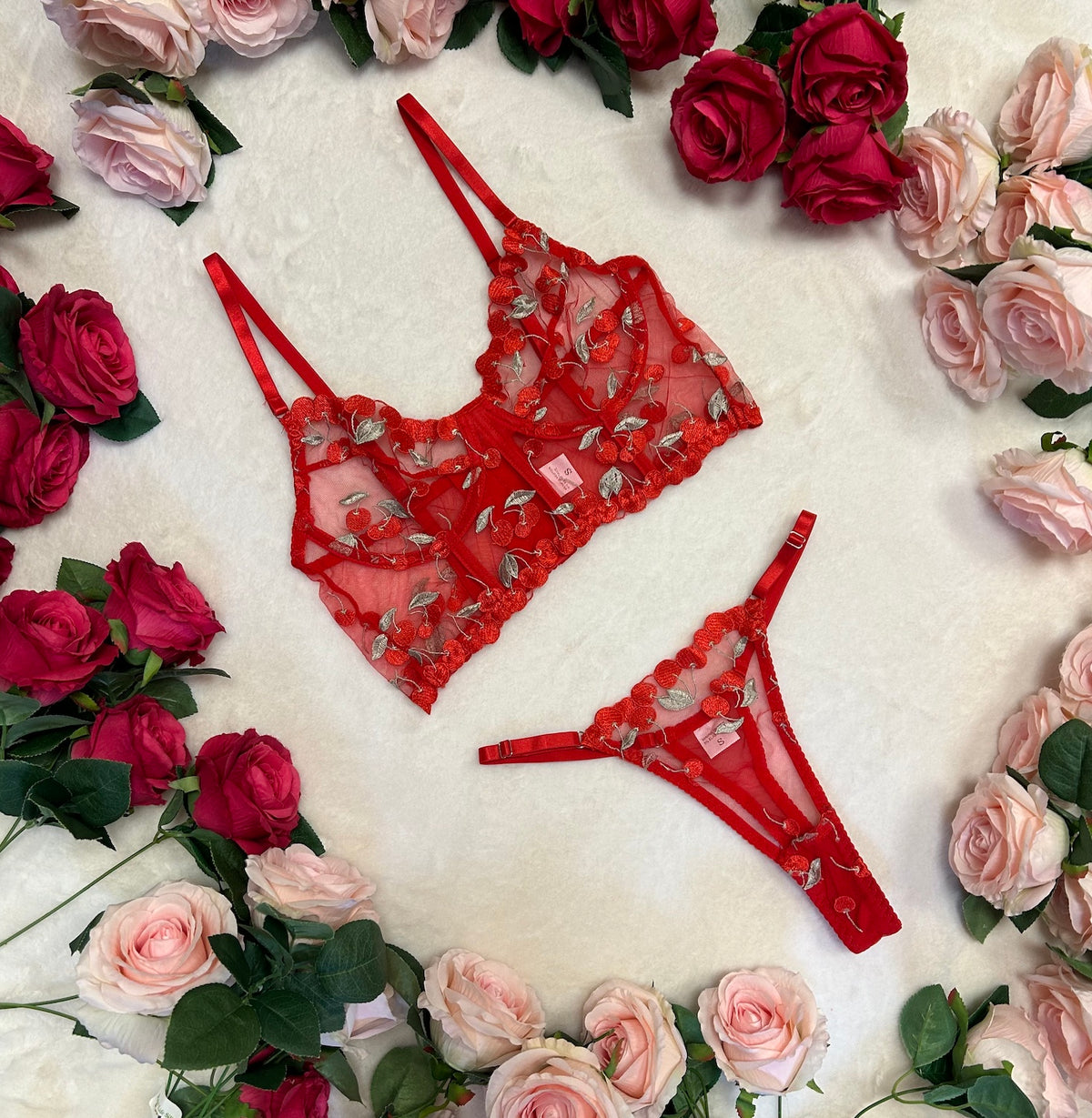 LILIOSA LIMITED EDITION CORSET RED 2 PIECE Lingerie Set – Liliosa Lingerie