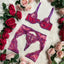 Limited Edition 4 Piece Nicole Purple Halloqueen Lingerie Set