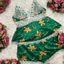 LILIOSA CHRISTMAS - Green Satin PJs