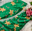 LILIOSA CHRISTMAS - Green Satin PJs