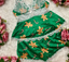 LILIOSA CHRISTMAS - Green Satin PJs