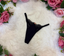 LILIOSA LINGEIRE Mystery 3 Pack Thong - Randomly Picked Black White Pink & Red Thongs for Gifting Girls