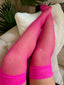 Diamanté Detail Fishnet Stockings 6 Colours 1 Pair