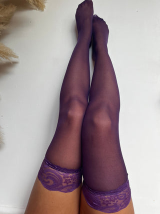 Purple Stockings